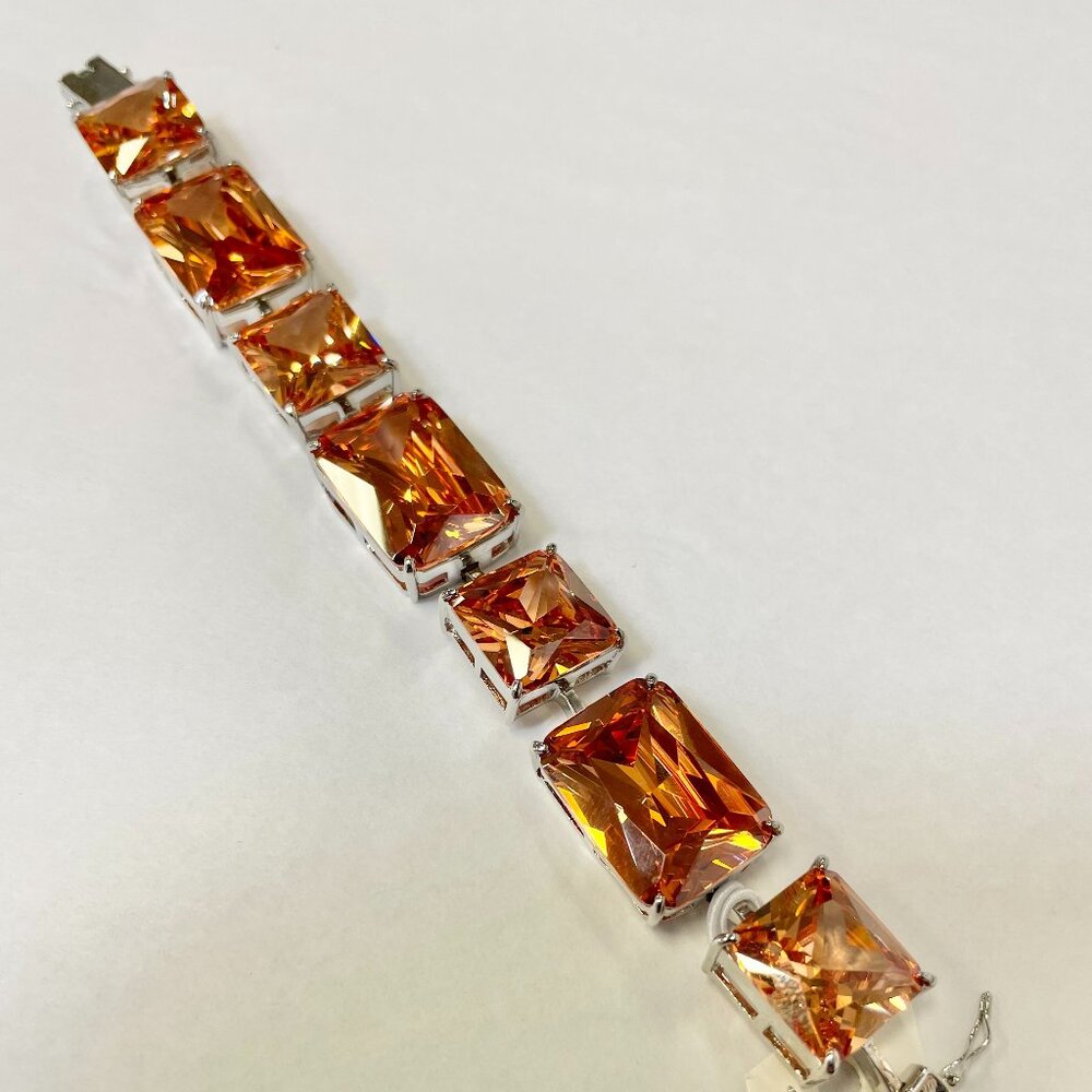 Anita K Genuine Topaz CZ Dynasty Bracelet